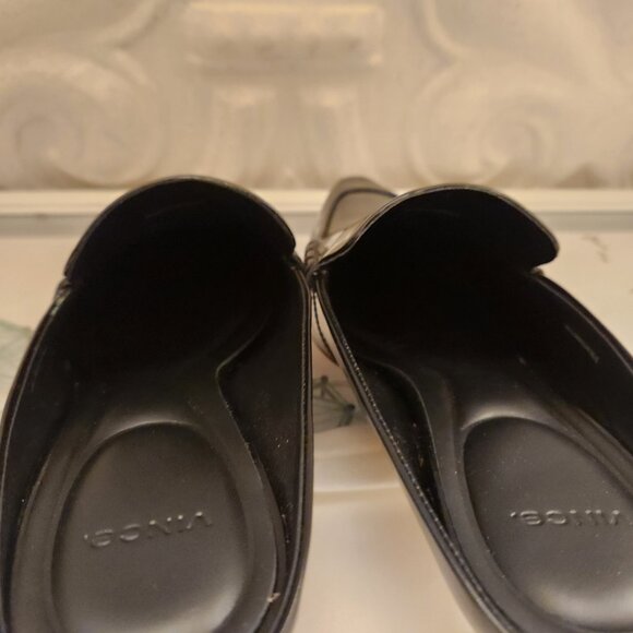 Vince Black Leather "Samy" Mules. NIB with Dust bag. Size 5.5 - Picture 7 of 13